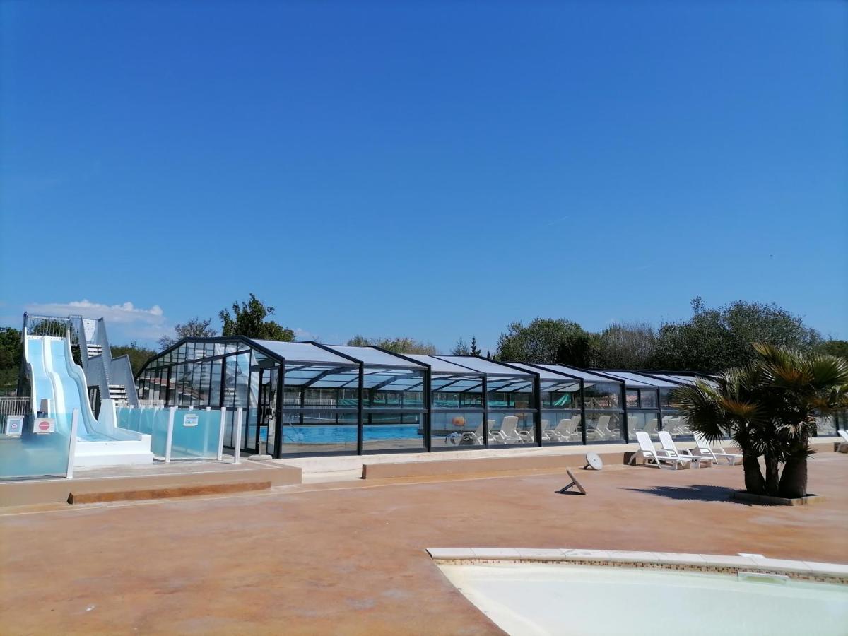 Mobil-Home Climatise Avec Piscine Aureilhan  Dış mekan fotoğraf